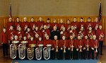 The Band prior to its tour of Norway, BM Robert Munn - 1990