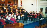 In concert with legendary trombone player Don Lusher - 1996